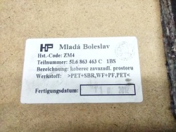 обивка багажника 5L6863463C SKODA YETI 5L оригинал