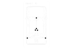 Cofle трос тормоза ручного renault