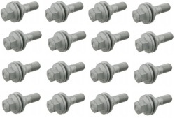 ВИНТ M12x1.25 подкладка ключ 17 36 мм 16 штук.