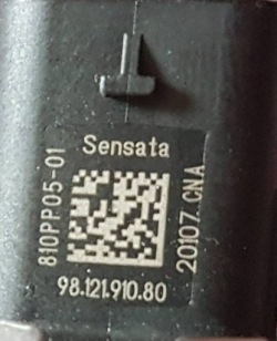 CITROEN C4 III 1.2 датчик давления турбины Топлива