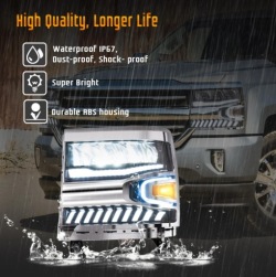 Группа фара автомобильного full led для фары лоб Chevrolet SILVERADO 2016-2018