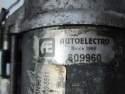 peugeot 208 1.6 9H06 10JBFM 93KM стартер 42800-5511 DSN967