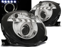 фары FIAT 500 07-15 Black