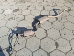 TOYOTA IQ выхлоп фильтр твердых DPF FAP 1.4 D4D