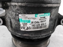 насос, компрессор кондиционера vw Golf V 1K0820859F PXE16 2.0 tdi