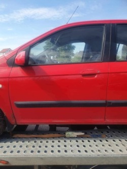 Hyundai GETZ 2006 HB 5D дверь передняя левая Комплектная без зеркала Цвет HL