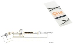 Cofle трос тормоза ручного volvo V70 II 2.4