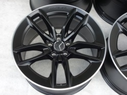 4× ДИСК алюминий mercedes-benz oe 9.5" X 19" 5x112 ET 22