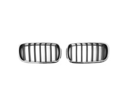 BMW X5 (F15) 2013 - 2018 решетка радиатора хромированная черный 51117294485