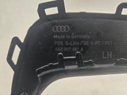 Audi A6 C8 2018 - 2023 молдинг решетка радиатора левый 4K0807967A