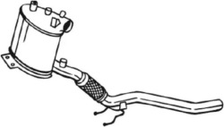 Bosal 097-521 фильтр твердых частиц, система выпускной