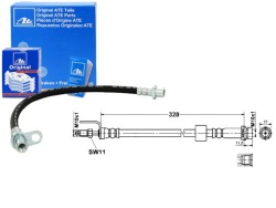 тормозной шланг . FORD TRANSIT TOUR
