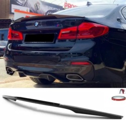 спойлер спойл крышки багажника BMW 5 G30 глянец