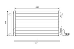 valeo 814364 конденсатор, радиатор кондиционера