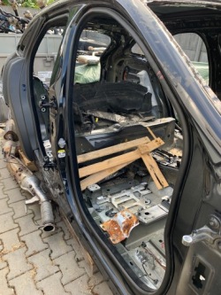 jaguar X761 ГИБРИД крыло зад правый четверть порог без навесного ремень кузов