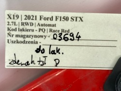 накладка правая заднего бампера FORD F150 2021+ америка