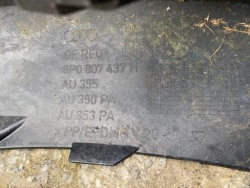 Audi A3 РЕСТАЙЛИНГ 8P бампер решетка радиатора воздухозаборник жалюзи передний 8P0807437H 8P0853037 оригинал