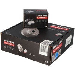 2× kamoka 1032136 тормозной диск JQ1012186 комплект датчик износа тормозных колодок, тормоз