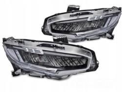 фары для Honda Civic X 16-21 Black led