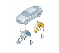 Audi OE 4G8810171C подкрылки