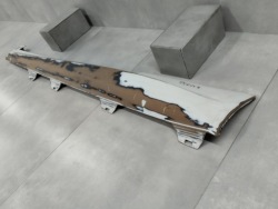 молдинг порога левый vw SCIROCCO 1K8 порог