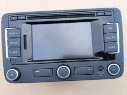 радио головное устройство CD MP3 aux seat Leon II 2 РЕСТАЙЛИНГ 5P0035191D