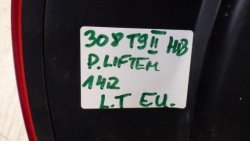 фонарь левый peugeot 308 II T9 HB 9677817680 81250101