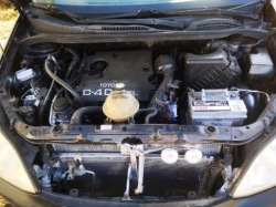 TOYOTA AVENSIS VERSO шланг воды 2005 2.0л