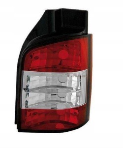 задние фонари vw T5 Clear RED