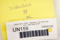 UN159 opel CORSA F 1.5d поворотный кулак