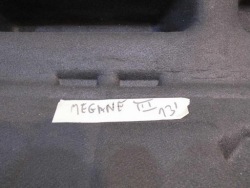 ковер багажника MEGANE III универсал