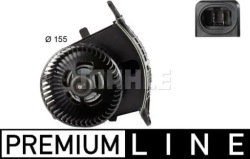 mahle аб 167 000P вентилятор внутренний