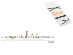 троса трос тормоза ручного Cofle