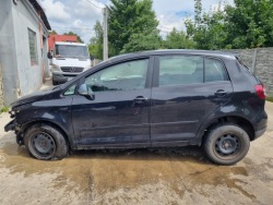 volkswagen GOLF PLUS 05-08 2005 r. дверь левая передняя черные *