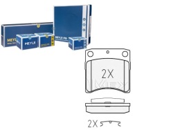 тормозные колодки vw перед T4 09 90 15 MEYLE