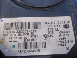 фара правая BMW 5 F10 F11 ксенон led европа 7203246-08