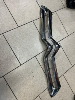 CITROEN DS4 хром решетка радиатора бампера переднего 9688184677 11-2015
