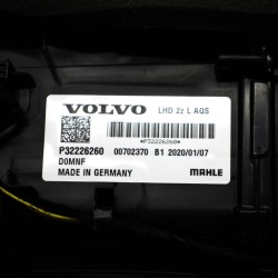 volvo V90 S90 радиатор отопителя европейская Балка консоли