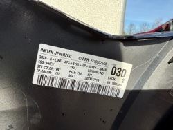 Audi Q3 83A SPORTBACK задний бампер 83F 83F807511