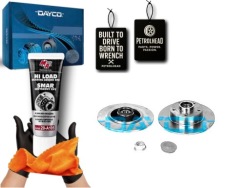 Тормозной диск 2SZT. зад с renault Dayco # pro+ Kit7