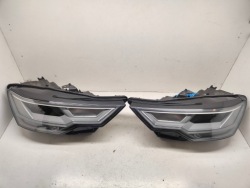Audi A6 C8 full led комплект фар передняя 4K0941033, 4K0941034