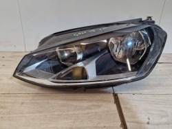 фара левая vw GOLF VII галогеновая