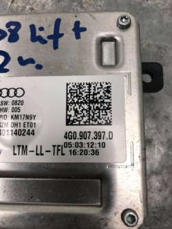 модуль Ксенон Audi A6 (4F5, C6) 4G0907397D 3.0л Дизель 2012