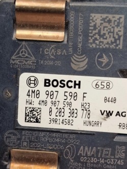 2020 Audi A4 S4 B9 8W модуль 4M0907590F