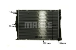 mahle CR 1711 000P радиатор охлаждения, система Двигателя