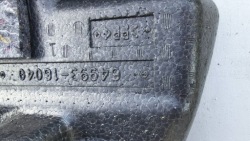 вклад маховика багажника полистирол TOYOTA COROLLA CROSS XG10