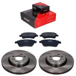 2× MAXGEAR 19-0803 тормозной диск 19-0579 комплект датчик износа тормозных колодок, тормоз