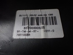крепление правое renault GRAND SCENIC III 2011 1.6 7909