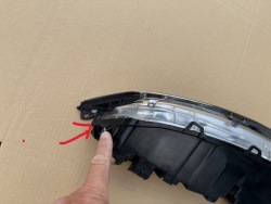 фара правая европа CITROEN C4 II PICASSO led 2013 - 2017 .