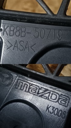 mazda CX5 II 17- воздухозаборник жалюзи решетка радиатора KB8B-50719